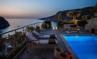 Sensational Kefalonia Villa Villa Lotto 2 Bedrooms Seafront Spectacular Sea Views Private Outdoor Pool Assos - Asos - 9