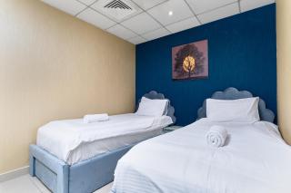 Bellavista - Striking - 1BR with Extra Twin Room - 29 boulevard - Partial Fountain View - Dubái - 1