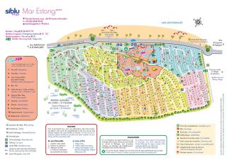 Mobil-home 5 personnes dans camping Mar Estang 4 étoiles avec accès à la plage - Canet-en-Roussillon - 1