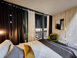 LUXESTAYSMNL ELEGANT FAMILY 2BR SUITE POOLGYM 400MBPS WIFI NETFLX AMAZING CITY VIEW - Manila - 3