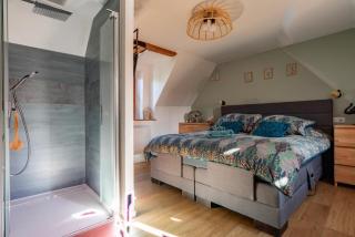 Chez Maidi-Balnéo, cheminée, proche Vosges du Nord - 6