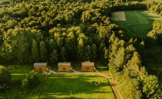 Domki Rower-Narty-Leżak - całoroczne, niezależne, taras, grill, zadaszone jacuzzi, ognisko, duży teren, blisko las, trasy rowerowe single-track, piesze wędrówki, narty - 4