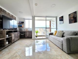 Modern High-Rise 2/2 Apartment with City View. - Sabaneta - 9