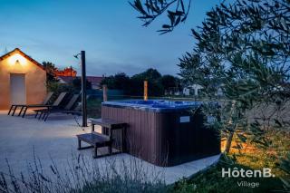 "Les Lièvres" House Air-conditioned Relaxation Oasis with Pool & Jacuzzi - 4