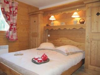Appartement cosy 6 pers, 3 chambres, piscine chauffée, parking, coin montagne à Crest-Voland - FR-1-733-143 - 6