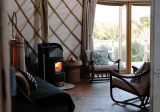 Tree Field Yurt at Moor Farm - Godshill - 6