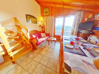 Appartement cosy 2 pièces, 6 pers, Les Saisies, balcon - FR-1-594-116 - Hauteluce - 0