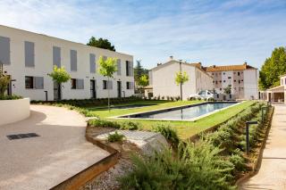 Les Papillons du Ventoux - Le Myrtil- éénslaapkamerappartement met terras en tuin - Malaucène - 9