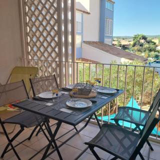 Appartement T2 climatisé, 4 couchages, Les Balcons de la Méditerranée - Narbonne-Plage - 9