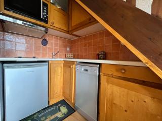 Mini T2 Duplex avec balcon à Barcelonnette, 1 km centre, idéal pour 4 pers., Animaux interdits - FR-1-165A-27 - Barcelonnette - 2