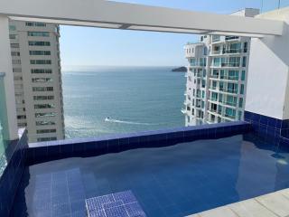 Apartamento Pareja Rodadero Sur - Edificio RW TOWER - PISCINA - Gaira - 3