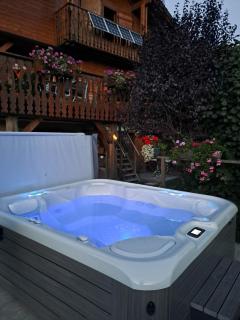 A4 km de Megève très joli studio avec jacuzzi ,vue sur les montagnes au calme - Praz-sur-Arly - 4