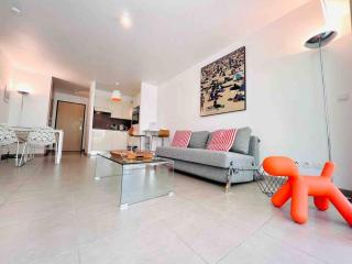 Le White Pearl : Apt 4 Prs, Parking, Clim - Antibes - 7
