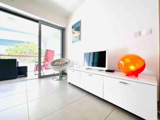 Le White Pearl : Apt 4 Prs, Parking, Clim - Antibes - 3