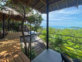 Villa Wao - Luxury, Privacy, Pool, Sea View in Koh Phangan - Thong Sala - 8