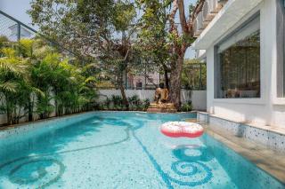 StayVista at Sapphire Sands with Pvt Pool & Jacuzzi - Siolim - 0