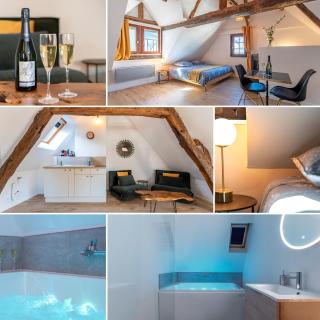 Centre-ville le nid d'amour jacuzzi appartement - Rouen - 8