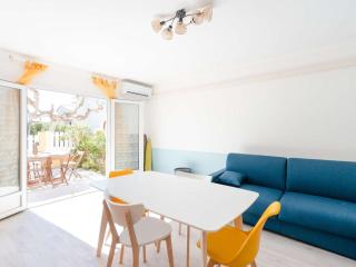 T2 climatisé avec WIFI, proche plage, parking privé, rénové 2023, terrasse, animaux non admis - FR-1-409-225 - Narbonne - 9
