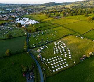 Fred's Yurts at Hay Festival - 9