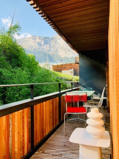 Ski-in & -out Stenna Selva 3-room apartment next to ski lifts & pistes - Flims - 5