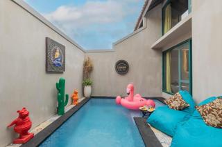 Mezzanine Industrial 1 Bedroom Private Villa in Seminyak - Seminyak - 9