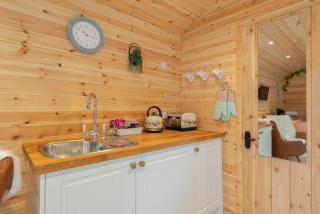 Shepherds Hut with Hot Tub - - 7