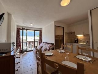 Studio cabine, 4 pers, pied des pistes à Briançon, balcon, parking - FR-1-330C-140 - Briançon - 9