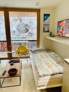 Ski-in & -out Stenna Selva 3-room apartment next to ski lifts & pistes - Flims - 4