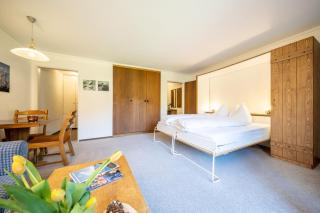 9303 Gemuetliches, zweckmaessig eingerichtetes Studio mit Balkon und Golfplatzblick - Vulpera - 0