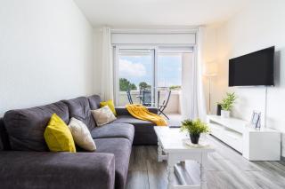 Penthouse - Sea Views & 5min to Beach - Fast WiFi - AC - Creixell - 0