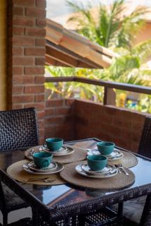 A 450m da PRAIA de TAPERAPUAN, no 2 pavimento, Piscina, Churrasqueira, 2 quartos, até 6 pessoas, WiFi independente 300 mbs, Estacionamento Gratuito para 1 carro, Próximo a mercado e restaurantes - Porto Seguro - 3