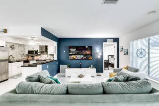 5BD House - Pool+BBQ+King beds - 3 min to beach - Hollywood - 8