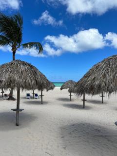 Fully renovated Beachfront 1BR Condo in the gated Stanza Mare community with a private beach, pool, onsite restaurant and modern amenities such as refrigerator, dishwasher, filtered water, microwave, BBQ, washer dryer, bamboo linens, free Wi-Fi - Punta Cana - 8