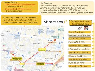 Seirai Asakusa Vacation Rental - 3 minutes from station - Tokyo - 2