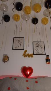 King-size bed, Free parking, kitchenette, wifi apartments - Skopje - 9