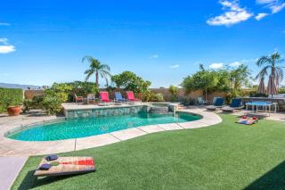 Splash Pad Pool Spa Ping Pong Bbq, Gorgoues mnt views - Indio - 9