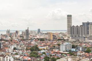 9min drive to City Highfloor Aprmt City Skyline View Water Purifier - George Town - 5