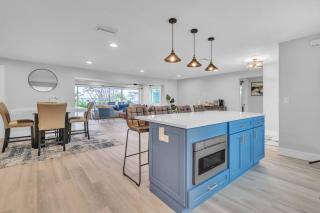 Waterfront 4BR Home with Heated Pool, Boat Lift, Free Parking, Near Beach, Sleeps 11! - 2
