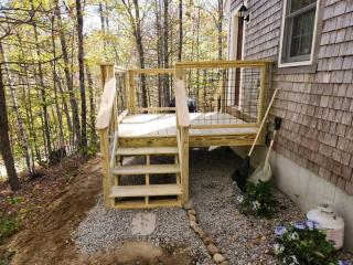 Private Cabin on 1.7 acres w/ Fireplace White Mtns - 5