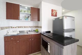 AL-1C APARTAMENTO DE 1 ALCOBA CERCA AL MAR AIRE ACONDICIONADO WIFi Y PISCINA - Cartagena - 6