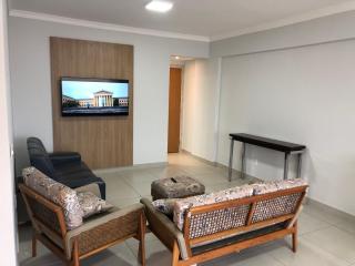 Alto padrão - Apartamento de 3 Quartos na badalada Praia do Morro a poucos passos da Areia - Elevador -Wi-Fi - 7