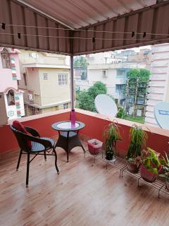 Terrace garden & Unique 1 bedroom AC rental unit in Haldia - Haldia - 6