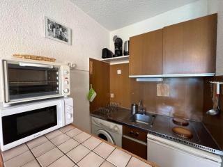 Mini T2 à Barcelonnette pour 4 avec balcon, TV et coin-cuisine équipé - FR-1-165A-111 - Barcelonnette - 7