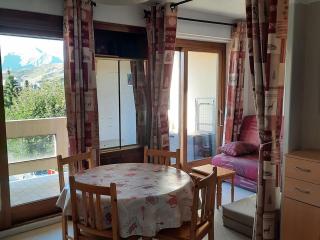 Studio lumineux 4 pers, balcon sud, proche pistes et commerces, casier à ski, cuisine équipée - FR-1-417-42 - 0