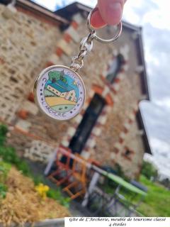 Gite de l'Archerie classé 4 étoiles, 9 personnes - 9