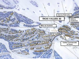 Appartement Duplex Centre Courchevel 1850, Balcon, Parking et Casier à Skis - FR-1-564-12 - Courchevel - 1