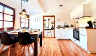 ROMANTIC-Apartment - Altbauflair mit Dachterrasse & Waldblick, Maisonette, 80m2 - Annweiler am Trifels - 8