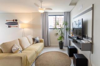 Espaço amplo e confortável 3 Quartos, Churrasqueira, Cozinha completa, 180m da Praia, Wi-Fi, duas vagas de garagem - 5