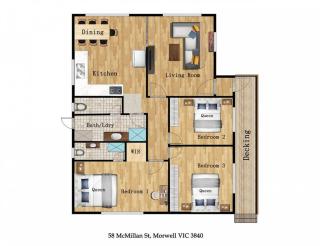Morwell Pet friendly 3BR Retreat Free Parking Netflix - Morwell - 8