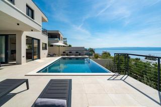 NEW! Stylish Villa Olea with heated pool and panoramic sea views - Podstrana - 3